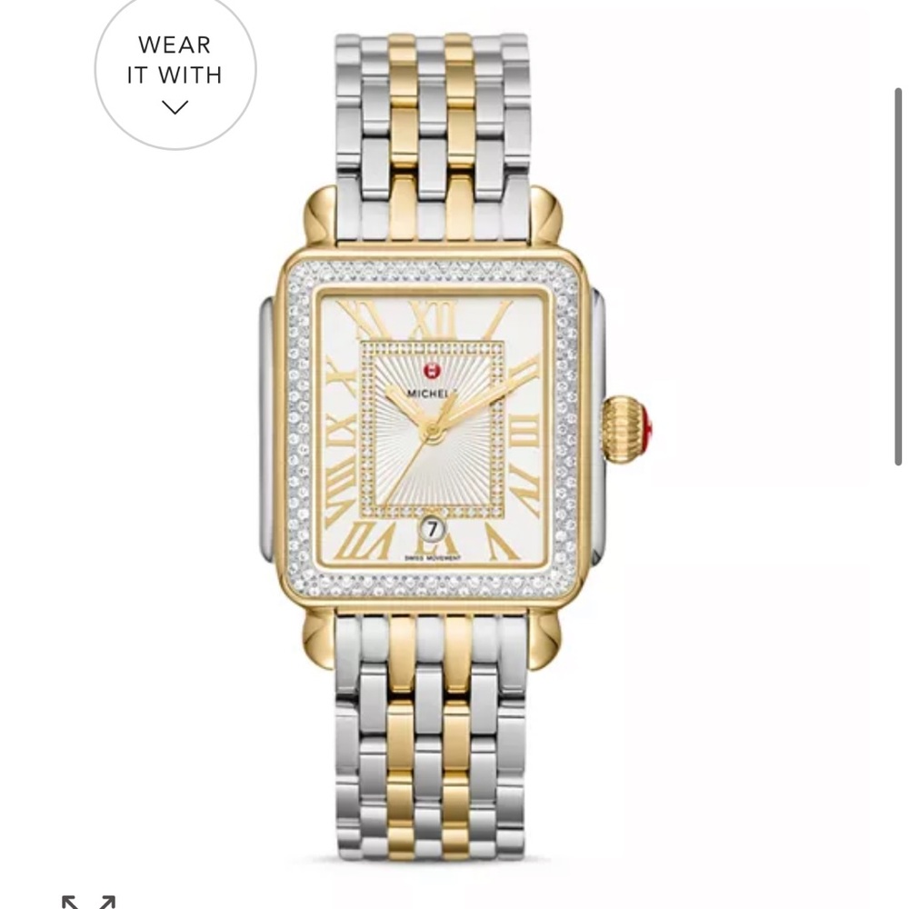 Two-toned Michele Watch